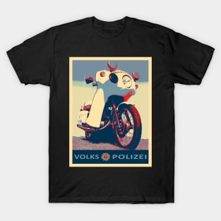 GDR Police motorcycle - ETZ 250 T-Shirt